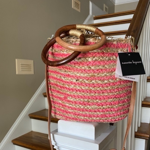 Anthropologie Nanette Lepore Jute Bag - Picture 1 of 8